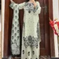 Price 5799 Code Rg01 3pcs Embroidery short shirt with embroidery plazo size S M L length 36