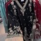 Long Shirt Fancy Silk 3pcs Beautiful Tila Embroidered Work – RG03 - Fancy | Rangoli