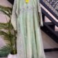 Fabric Orgainza Fancy 3pcs Handmade & Moti Embroidery Work With Net Dupatta & Trousers – RG05 - fancy | Rangoli