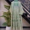 Fabric Orgainza Fancy 3pcs Handmade & Moti Embroidery Work With Net Dupatta & Trousers – RG05 - fancy | Rangoli