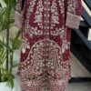 Fabric Orgainzal Size Small Medium Large Fancy 3pcs Handmade & Moti Embroidery Work With Orgainza Embroidered Dupatta & Trousers – RG06 - fancy | Rangoli