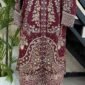 Fabric Orgainzal Size Small Medium Large Fancy 3pcs Handmade & Moti Embroidery Work With Orgainza Embroidered Dupatta & Trousers – RG06 - fancy | Rangoli
