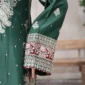 Long Shirt 3pcs Embroidered Pure Raw Silk Treadwork With Dupatta & Trousers – RG07 - party wear | Rangoli