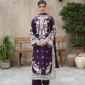 3pcs Pure Silk Tila Embroidered With Beautiful Paches Work With Dupatta & Trousers – RG09 - party wear | Rangoli