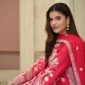 3pcs Pure Silk Tila Embroidered With Beautiful Paches Work With Dupatta & Trousers – RG09 P - party wear | Rangoli