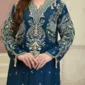 3pcs Pure Silk Tila Embroidered With Beautiful Paches Work With Dupatta & Trousers – RG10 - party wear | Rangoli