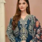 3pcs Pure Silk Tila Embroidered With Beautiful Paches Work With Dupatta & Trousers – RG10 - party wear | Rangoli