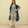 Elara Teal Tila Embroidered 3PCS – RG11 B - party wear | Rangoli
