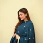Elara Teal Tila Embroidered 3PCS – RG11 B - party wear | Rangoli