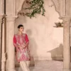 Rosalie Fuchsia Tila Embroidered 3PCS – RG11 P - party wear | Rangoli