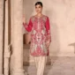 Rosalie Fuchsia Tila Embroidered 3PCS – RG11 P - party wear | Rangoli