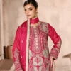 Rosalie Fuchsia Tila Embroidered 3PCS – RG11 P - party wear | Rangoli
