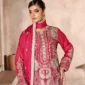 Rosalie Fuchsia Tila Embroidered 3PCS – RG11 P - party wear | Rangoli