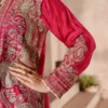 Rosalie Fuchsia Tila Embroidered 3PCS – RG11 P - party wear | Rangoli