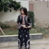 Elowen Black Embroidered 2PCS – RG13 - party wear | Rangoli