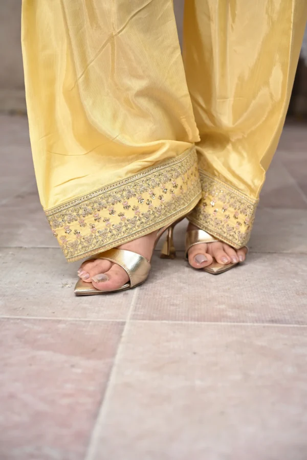 rg14g-6.webp Aurelia Golden Tila Embroidered 3PCS – RG14 G - Party Wear | Rangoli