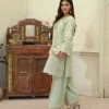 Elara Mint Green Tila Embroidered 3PCS – RG14 M - Party Wear | Rangoli