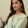 Elara Mint Green Tila Embroidered 3PCS – RG14 M - Party Wear | Rangoli