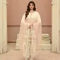 Rosalie Blush Pink Tila Embroidered 3PCS – RG17 P - Party Wear | Rangoli