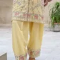 Aurelia Mustard Tila Embroidered 3PCS – RG17 Y - Party Wear | Rangoli