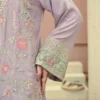 Elowen Lavender Tila Embroidered 3PCS – RG18 P - Party Wear | Rangoli
