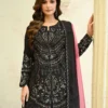 Aurelia Black Tila Embroidered 3PCS – RG19 B - Party Wear | Rangoli