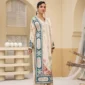 Seraphine Golden Embroidered 3PCS – RG25 G - party wear | Rangoli