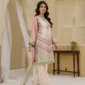 Rosalie Peach Embroidered 3PCS – RG26 P - party wear | Rangoli
