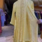 Elara Silk Patchwork & Handmade Embroidered 3PCS – RG34 (Lemon Yellow)